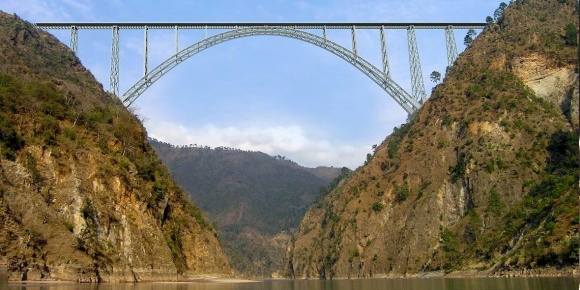 В Гималаях  с использованием BIM строится один из самых высоких мостов