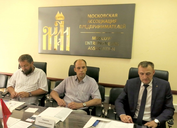Московские предприниматели <br />
обсудили ситуацию <br />
в строительном комплексе
