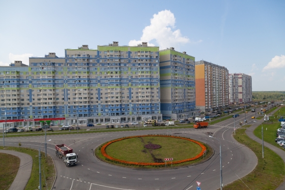 Новая дорога <br />
в Новой Москве <br />
объединила три шоссе