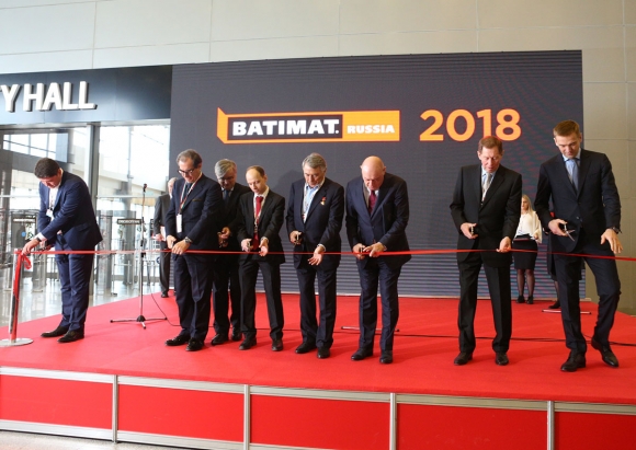BATIMAT RUSSIA—2018 <br />
открылась <br />
в Крокусе Экспо
