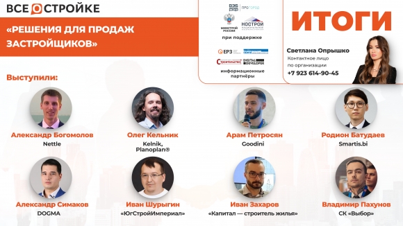 В эфире «ВСЁ О СТРОЙКЕ» девелоперы нашли решения для повышения эффективности отделов продаж