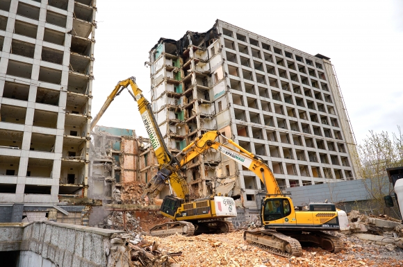 Проект демонтажа гостиницы «Мир» стал лучшим на Russian Demolition Awards 2025