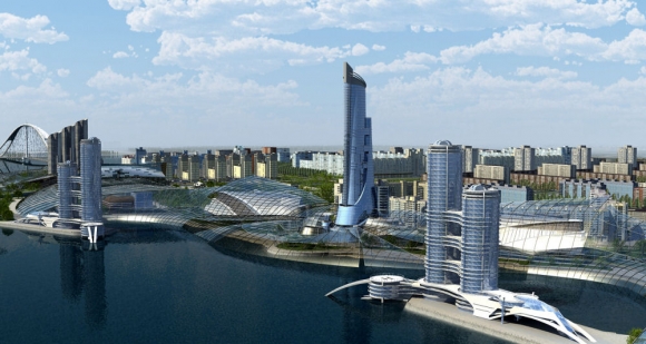 «Морской фасад» в Петербурге строится вслепую
