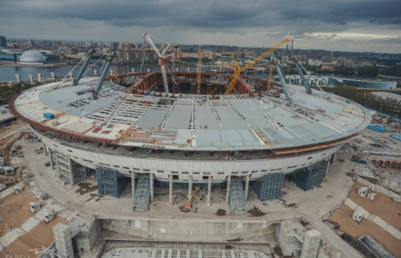 Строительство «Зенит-Арены» остановлено